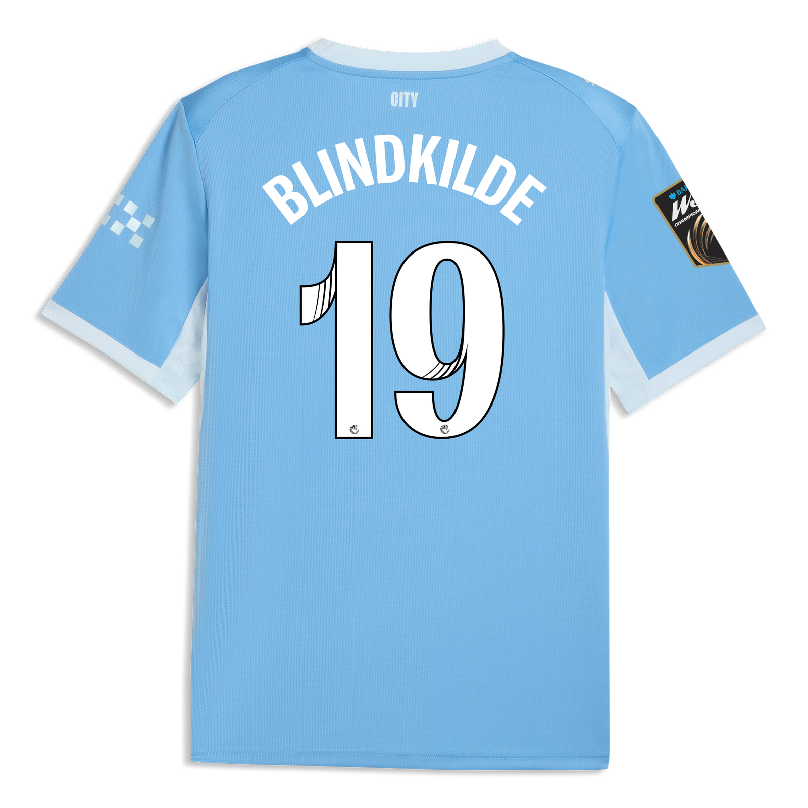 マンチェスター・シティ ホームユニフォーム 2026/27 BLINDKILDE 19