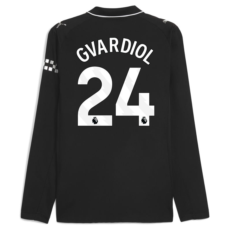 MENS AUTHENTIC Away SHIRT LS-GVARDIOL-24-EPL-PL - 