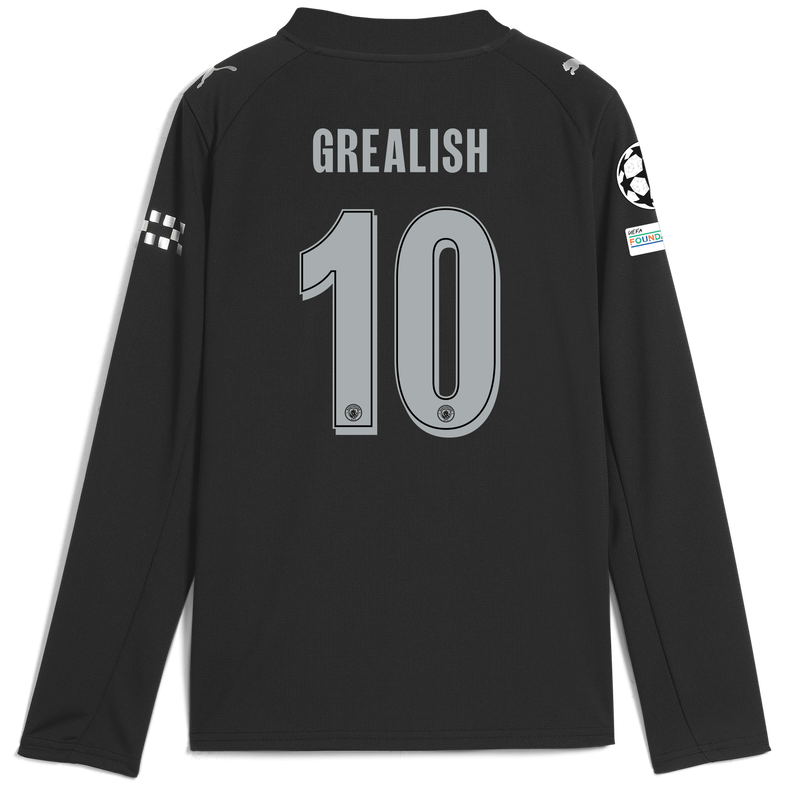 KIDS Away SHIRT LS-GREALISH-10-EPL-PL - 