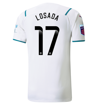 Manchester City Authentic Away Shirt 21/22 with Vicky Losada printing