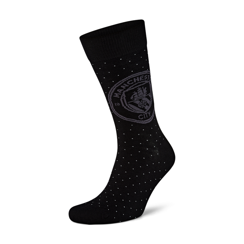 MCFC FW 3PK BLACK MIX SOCKS - black