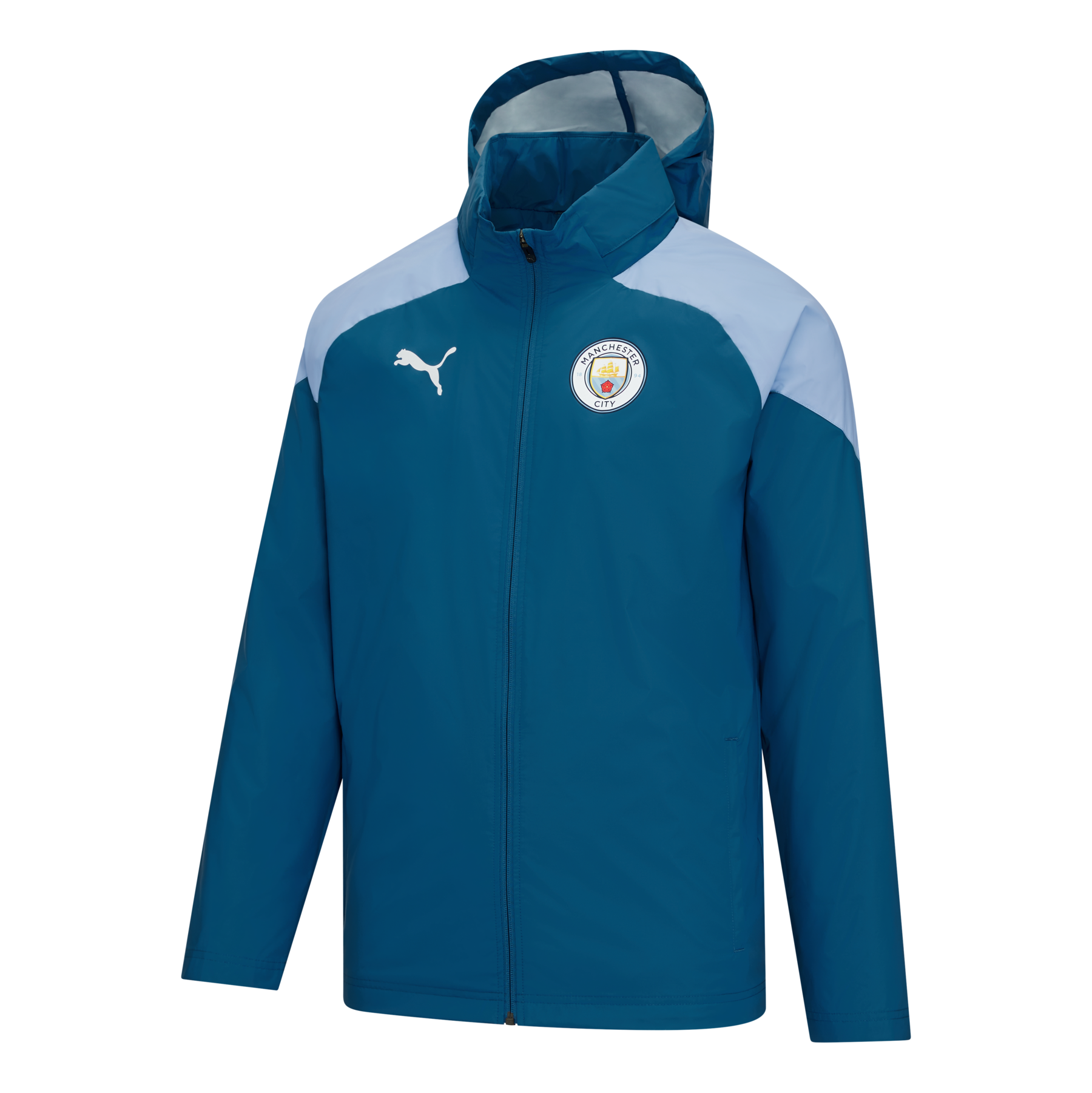 Blue Puma Manchester City FC Pre Match Anthem Jacket - JD Sports Global