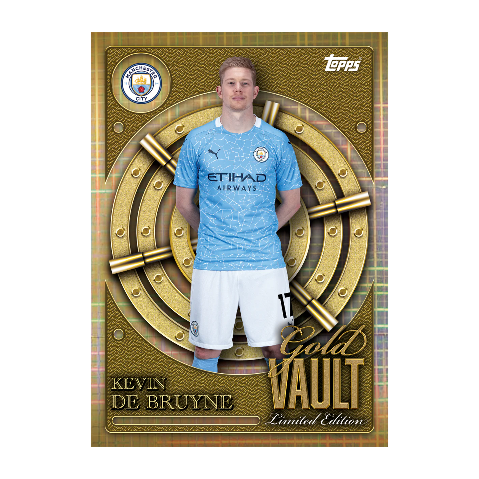 Manchester City Topps Collector Tin 2025/26 | Official Man City Store