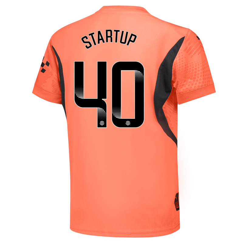Kids' Manchester City Goalkeeper Jersey 2024/25 With STARTUP 40