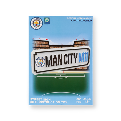 Manchester City BRXLZ Straßenschild