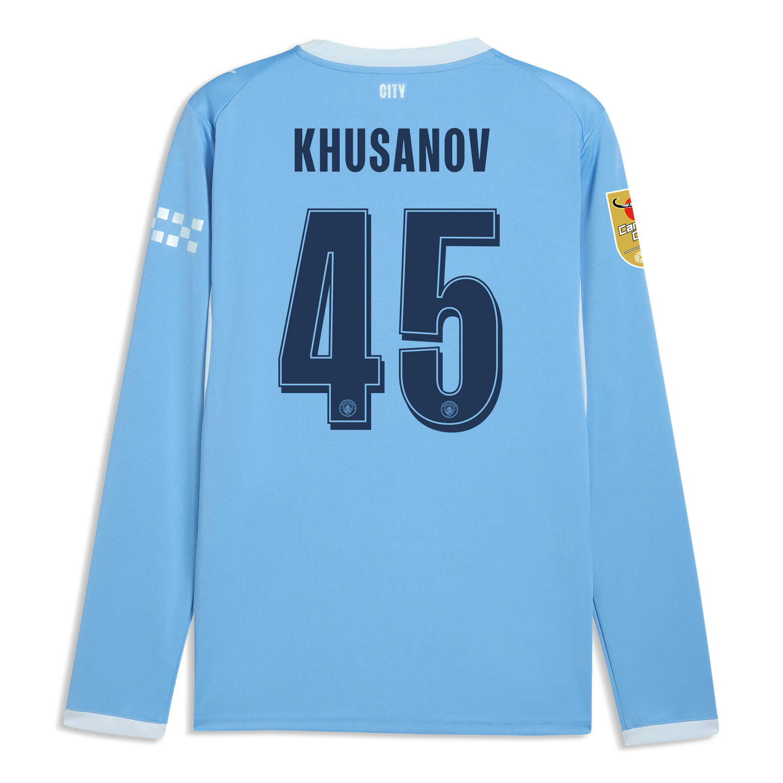 マンチェスター・シティ ホーム ユニフォーム 2026/27 長袖 KHUSANOV