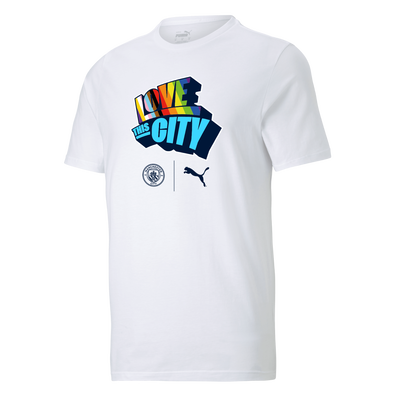 Manchester City Pride Graphic Tee 2025/26