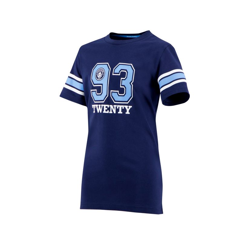 MCFC FW KIDS 9320 VARSITY TEE - navy