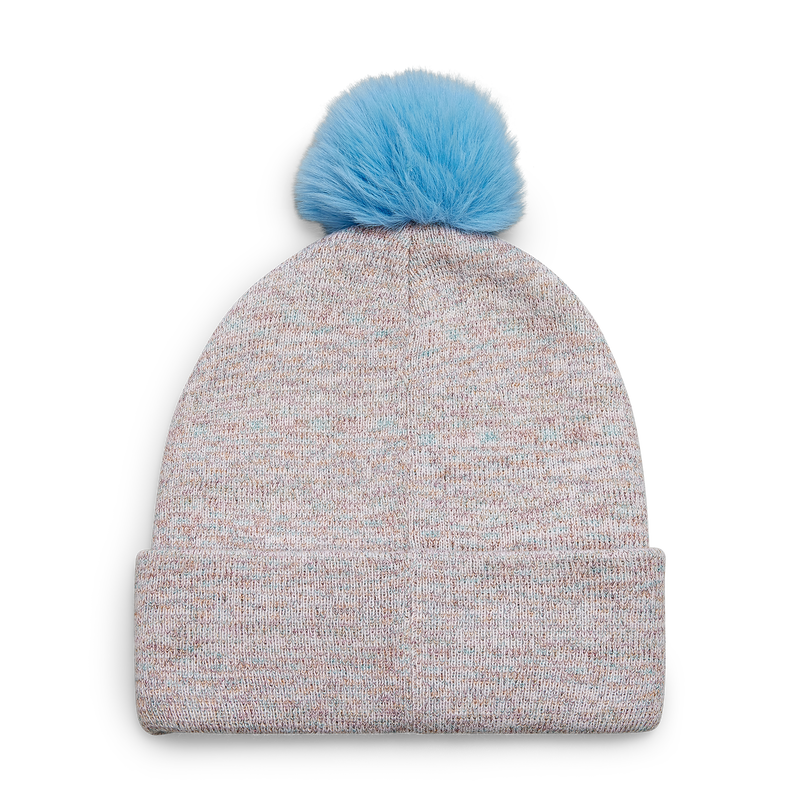 MCFC FW WHITE GLITTER BEANIE - white
