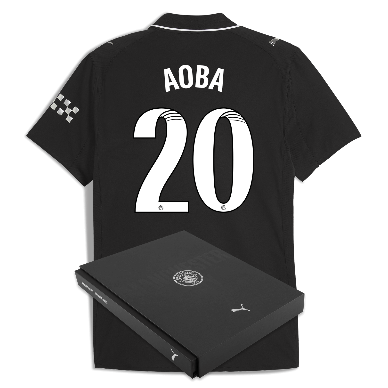 マンチェスター・シティ 2025/26 アウェイ 本物ジャージ AOBA 20