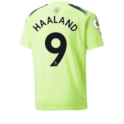 Manchester City Derde Shirt 2022/23 met HAALAND 9 bedrukking