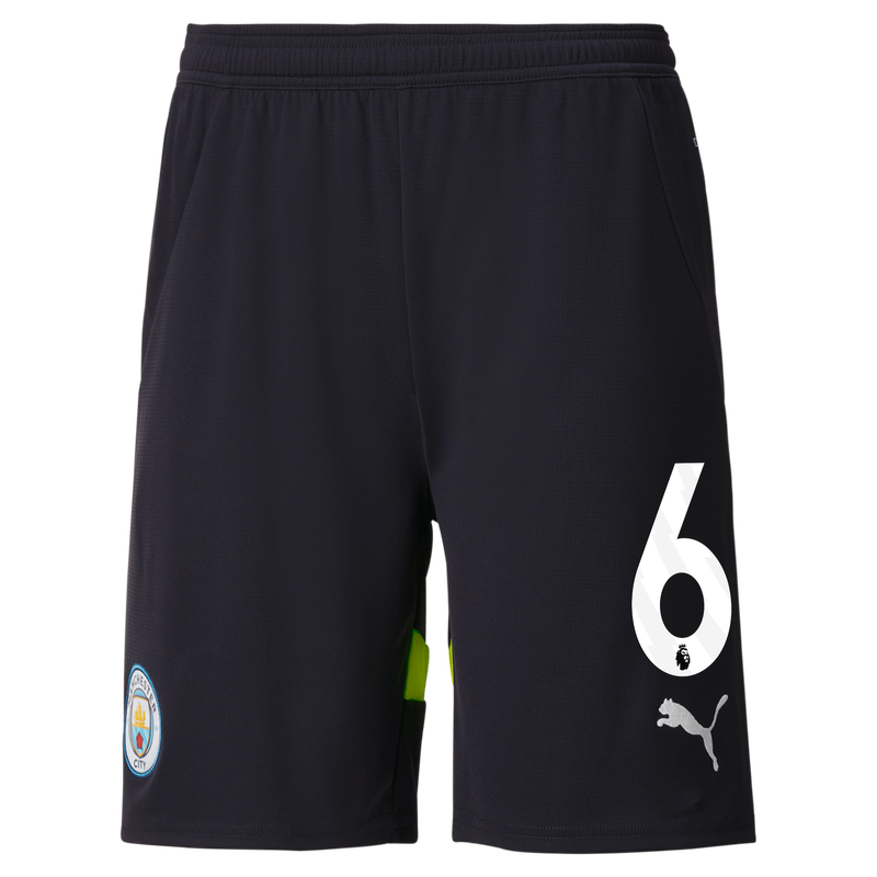 Man City Football Shorts 24/25 with #6 new navy - Size XL from polyester for males  - Official Manchester City FC store