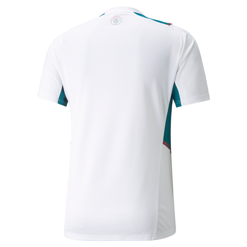 MCFC TR MENS JERSEY SS - white