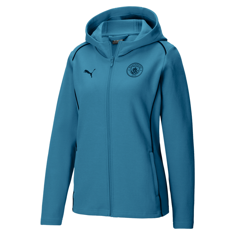 MCFC LW WMNS CASUALS HOODY JKT - blue