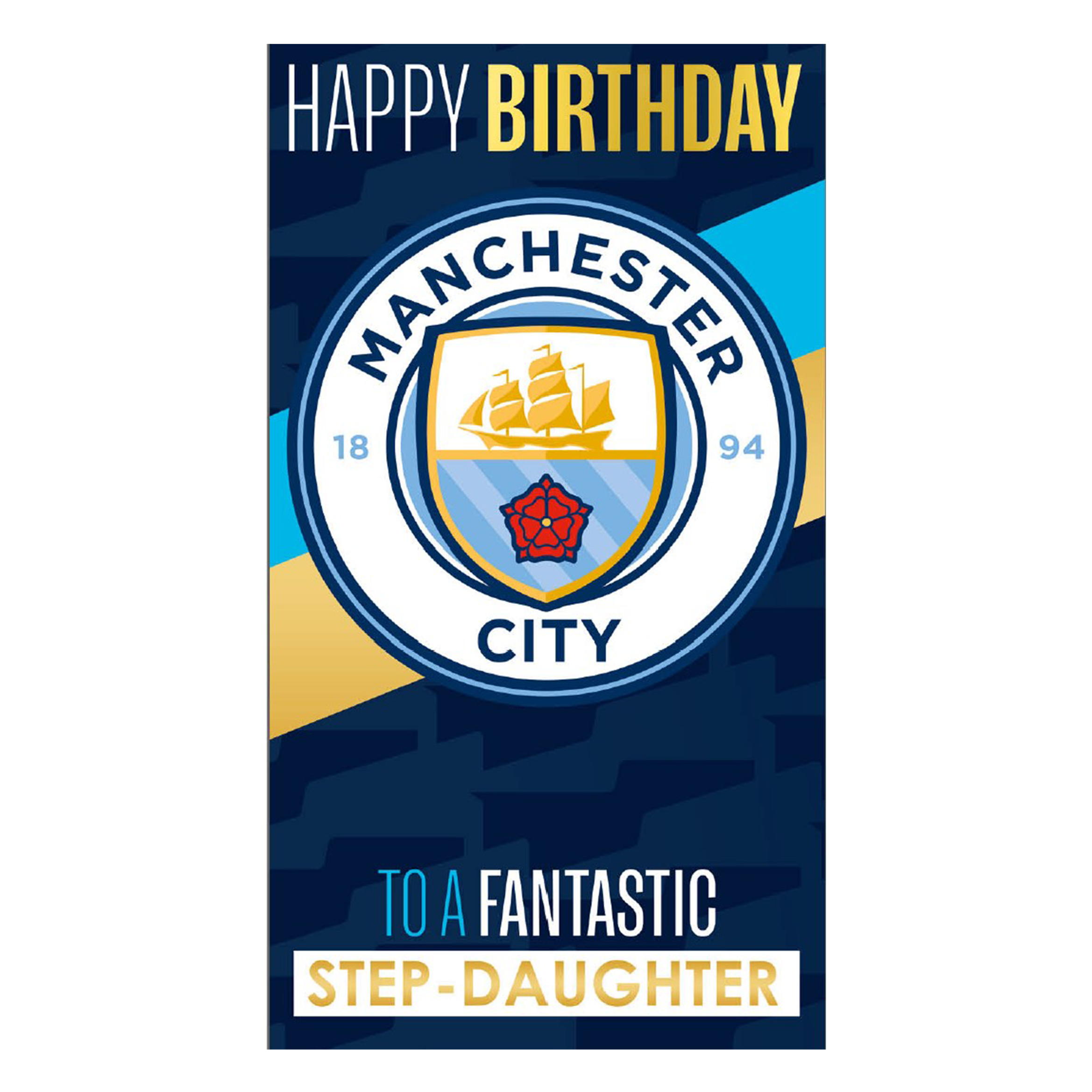 Manchester City Personalised Father's Day Card | UK - View #2