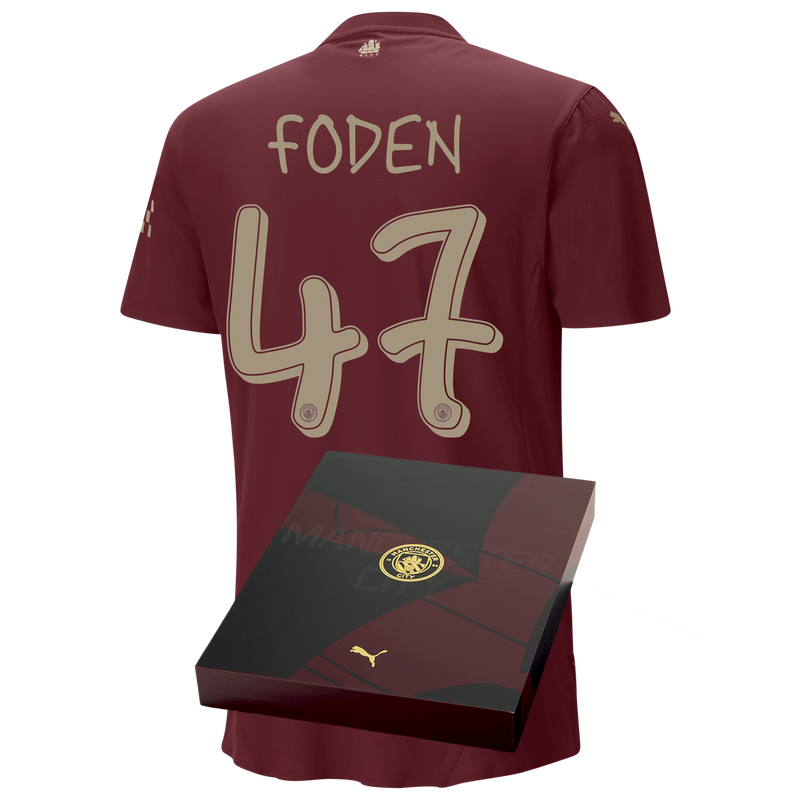 Manchester City Authentic Third Jersey 2024/25 with FODEN 47