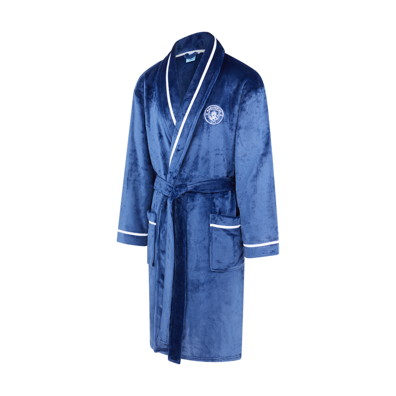 MCFC ADULTS MAN CITY ROBE - navy