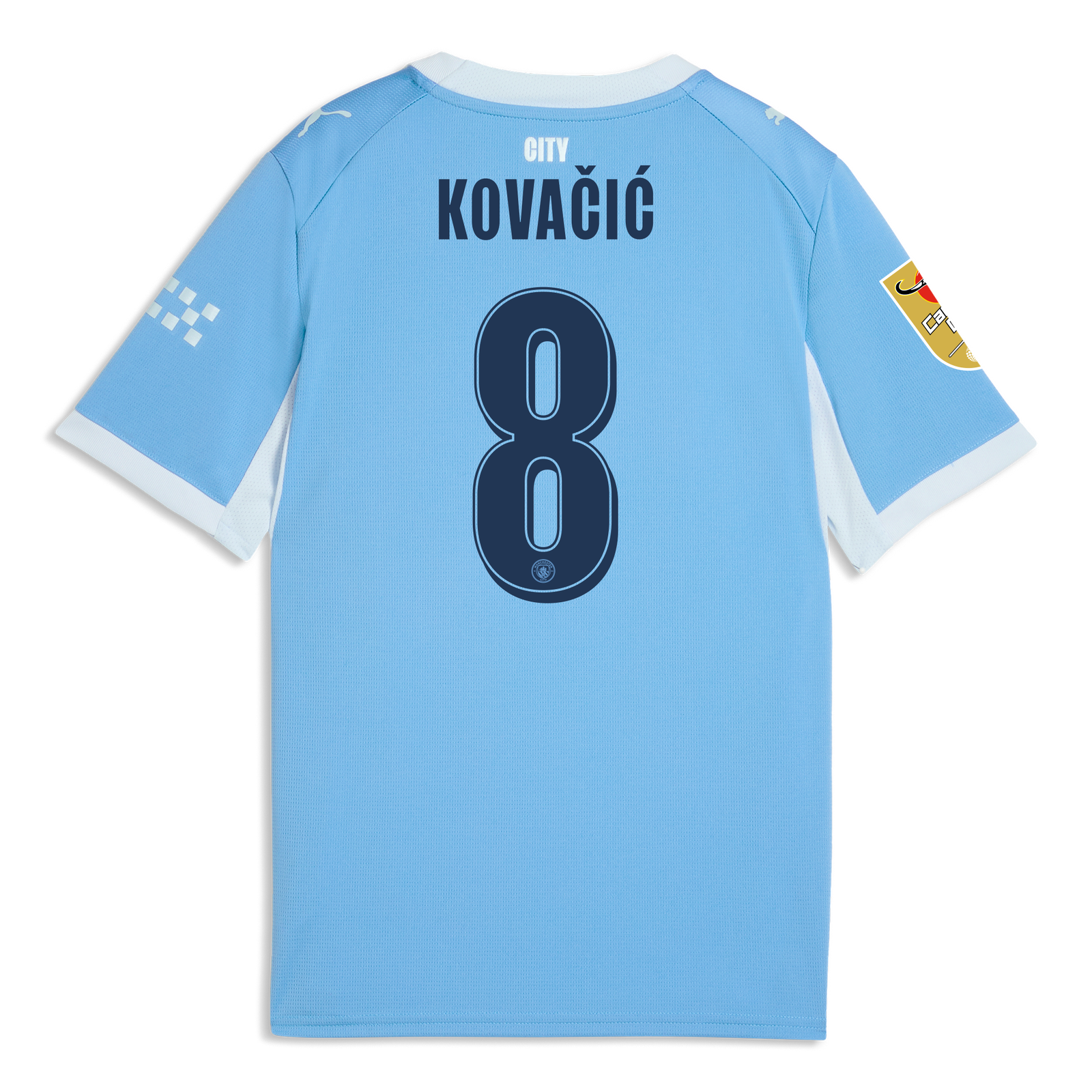 キッズ マンチェスター・シティ ホームユニフォーム 2026/27 KOVAČIĆ 8