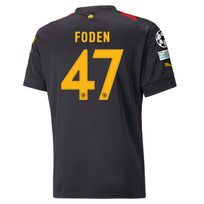 Manchester City Away Jersey 2022/23 with FODEN 47 printing