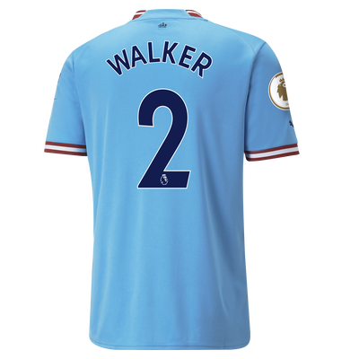 Manchester City Heimtrikot 2022/23 mit WALKER 2 aufdruck