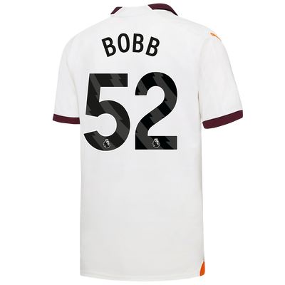 Manchester City Away Jersey 2023/24 with BOBB 52 printing