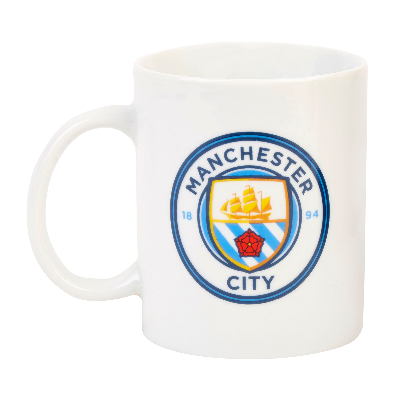 manchester city ceramic travel mug