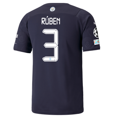 Manchester City 3rd Shirt 21/22 with Rúben Dias printing