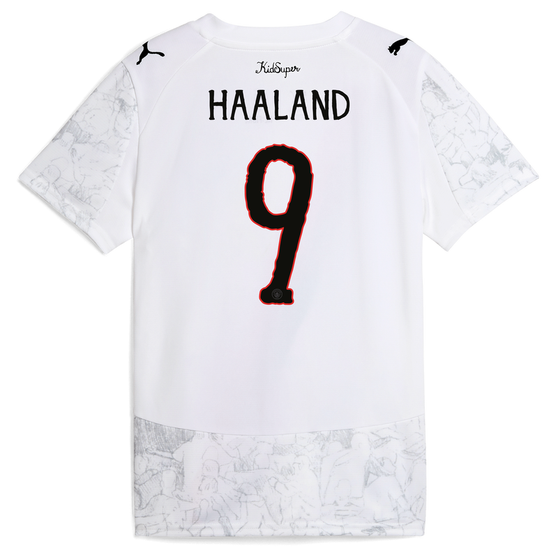 KIDS KidSuper SHIRT SS-HAALAND-9-KS-WC - 