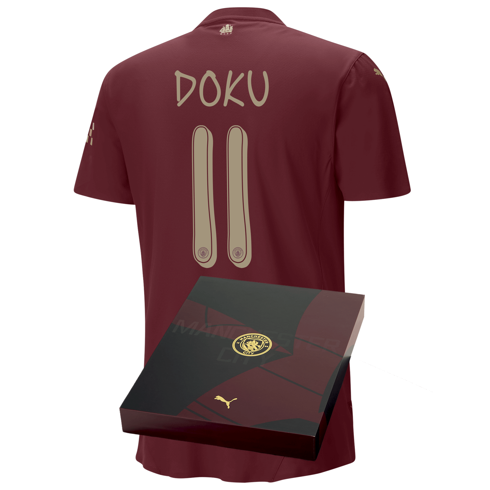 Manchester City Authentic Third Jersey 2024/25 with DOKU 11 printing in  Gift Box | Official Man City Store