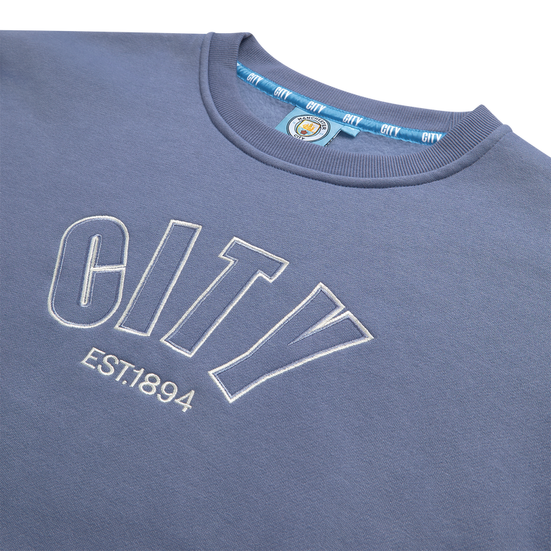 MCFC WOMENS COLLEGIATE SWEAT - blue