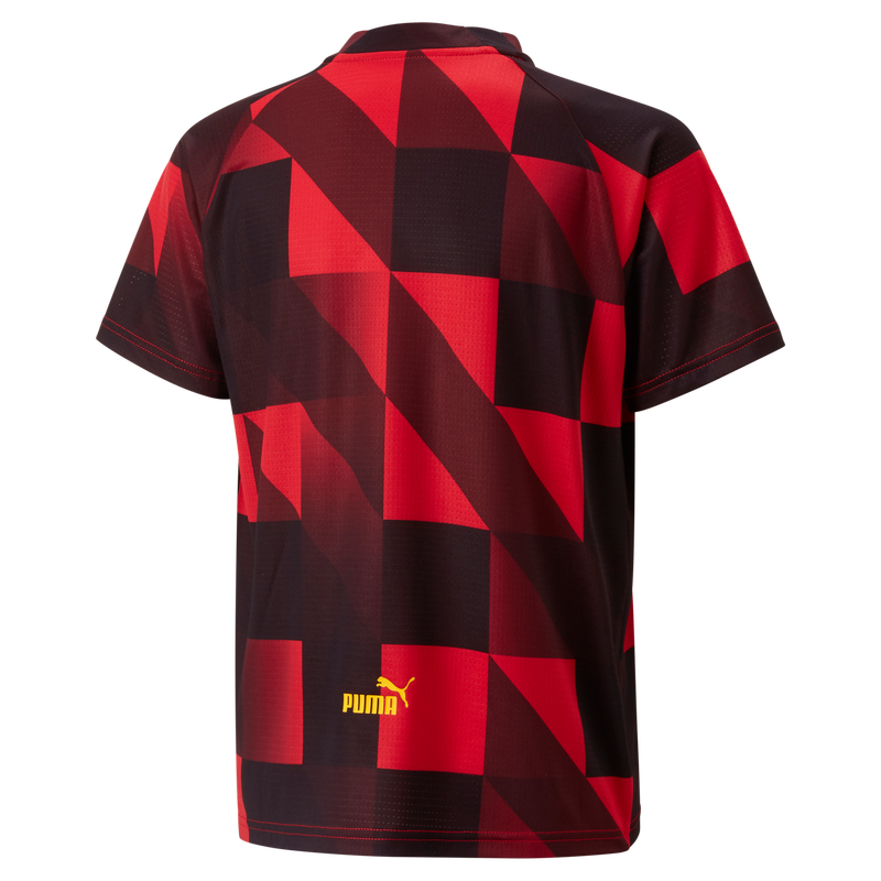 MCFC MW KIDS PRE MATCH JERSEY - tango red