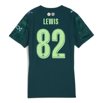 Womens Manchester City EA SPORTS FC Jersey 2025/26 With LEWIS 82 Printing