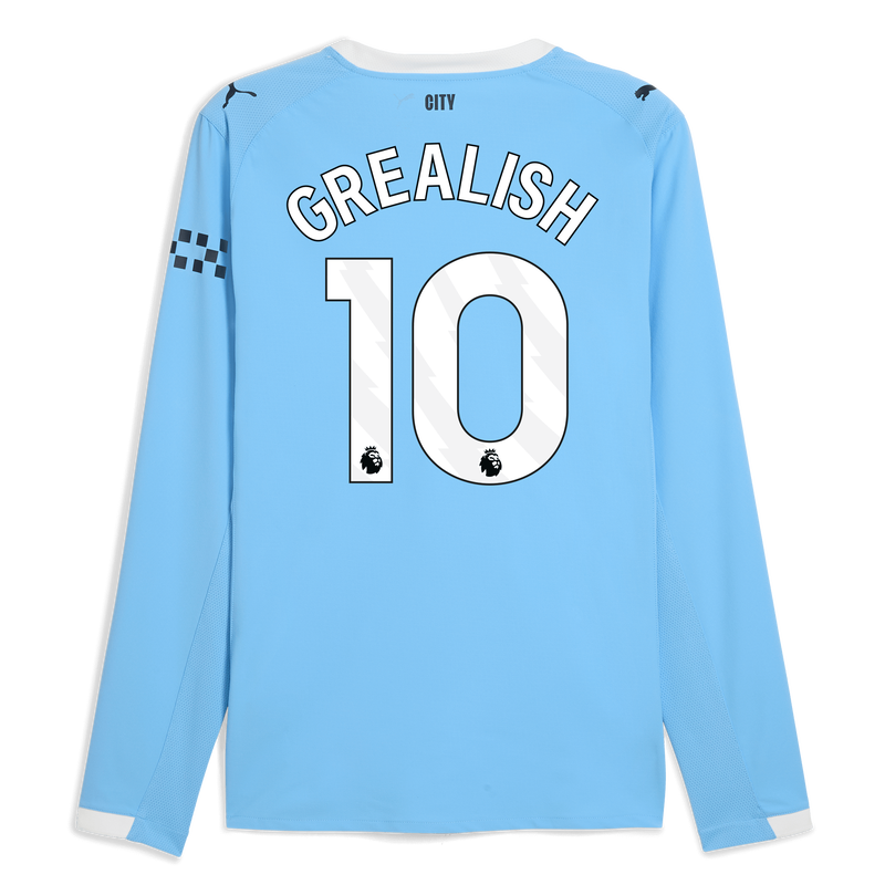 MENS AUTHENTIC Home SHIRT LS-GREALISH-10-EPL-PL - 