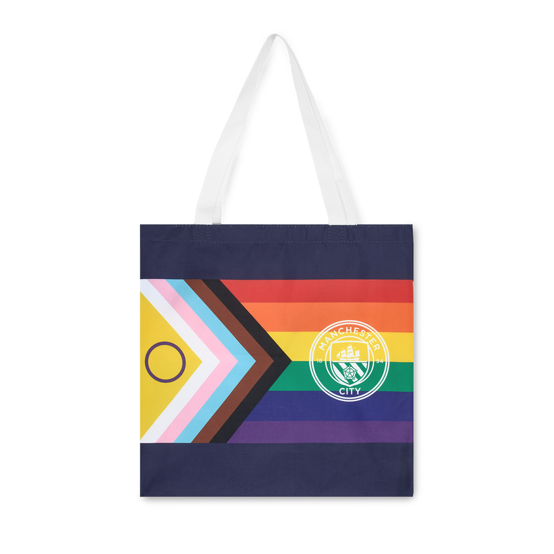 Man City Pride Tote Bag multicolor from polyester  - Official Manchester City FC store