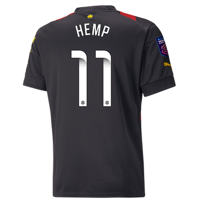 Manchester City Away Jersey 2022/23 with HEMP 11 printing