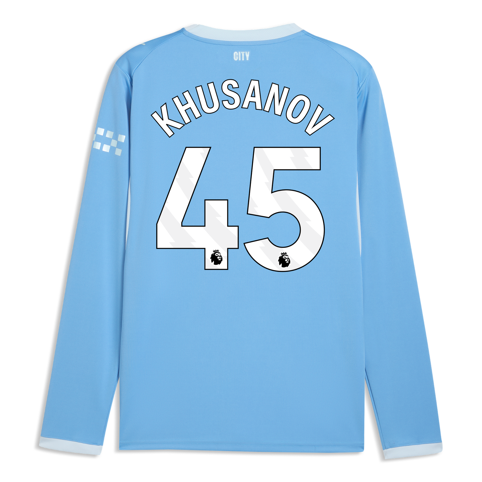 マンチェスター・シティ ホーム ユニフォーム 2026/27 長袖 KHUSANOV