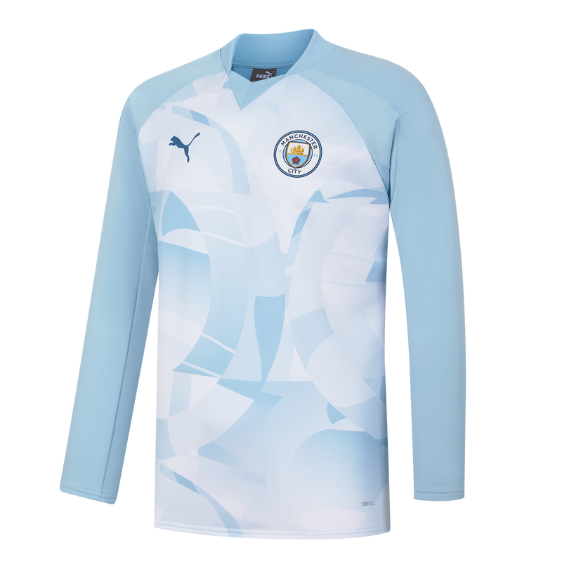 MCFC MW MENS PREMATCH SWEAT - light blue