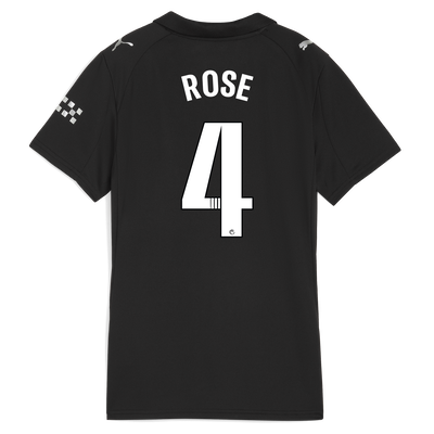 Women's Manchester City Away Jersey 2025/26 With ROSE 4 Printing