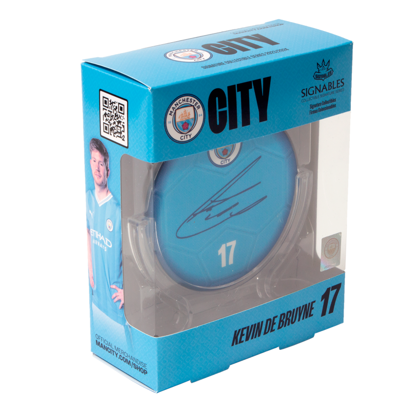 MCFC FW DE BRUYNE 23/24 SIGNABLES - light blue