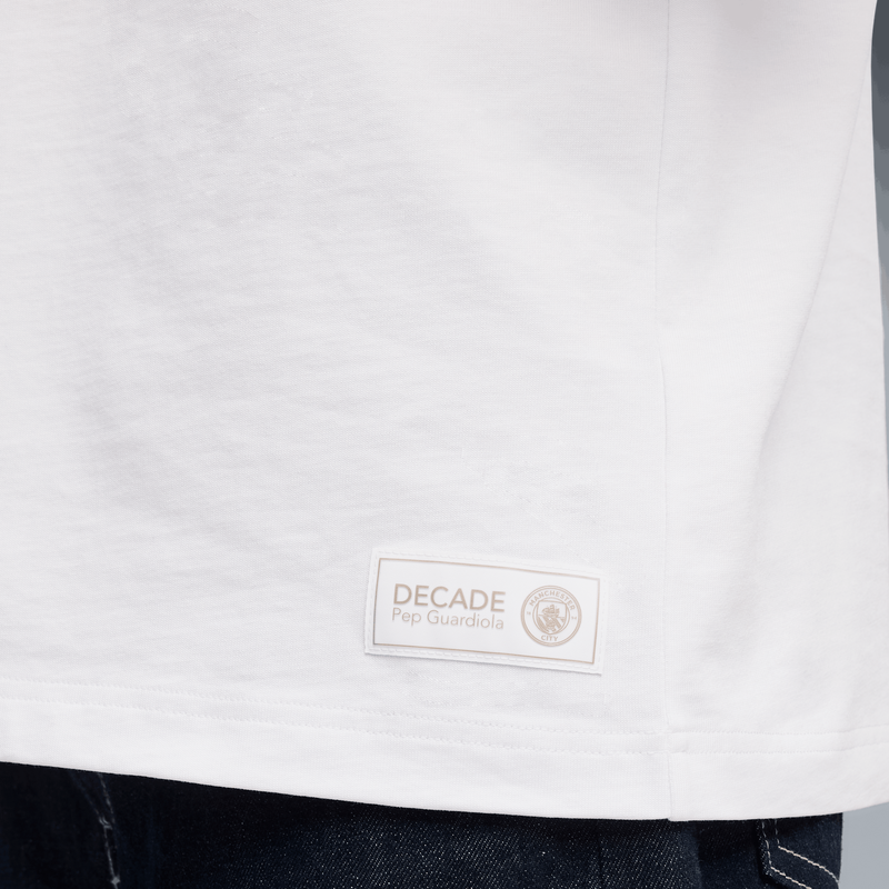 MCFC LW MENS DECADE TEE - PUMA White-PUMA Black