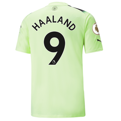 Manchester City Third Jersey 2022/23 with HAALAND 9 printing