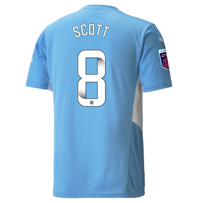 Manchester City Home Shirt 21/22 with Jill Scott printing