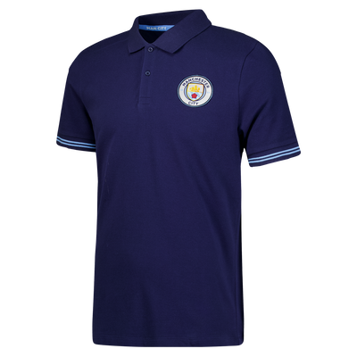 Polo básico con escudo del Manchester City