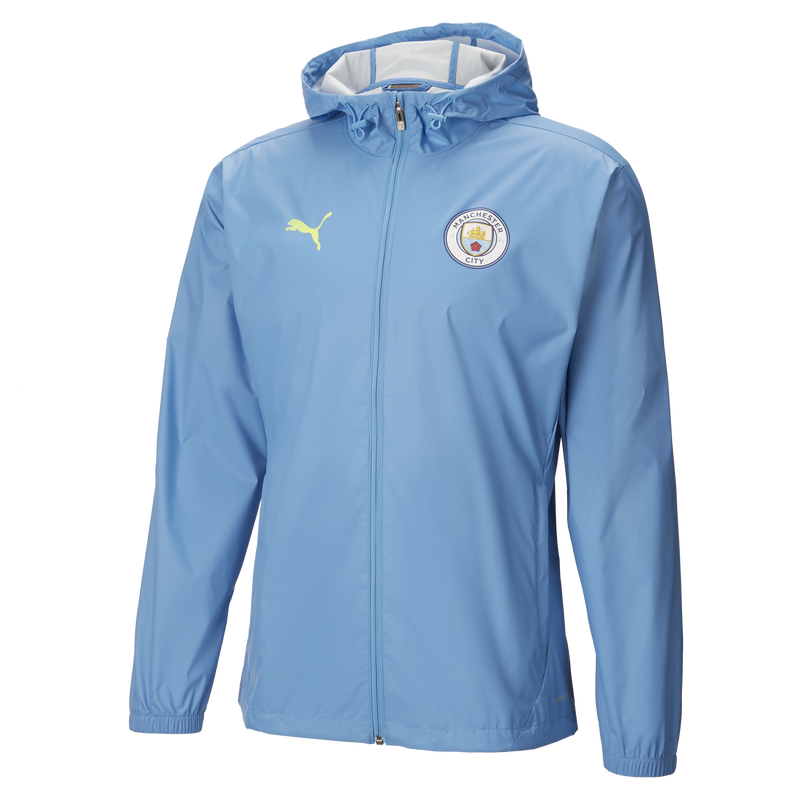 MCFC TR MENS ALL WEATHER JKT - blue