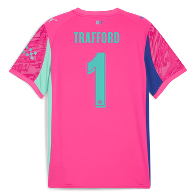 Manchester City Goalkeeper Jersey 2025/26 With TRAFFORD 1 Printing