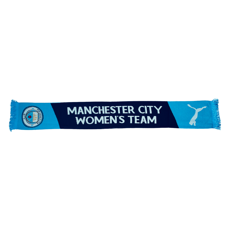 MCFC FW WOMENS TEAM SCARF - blue