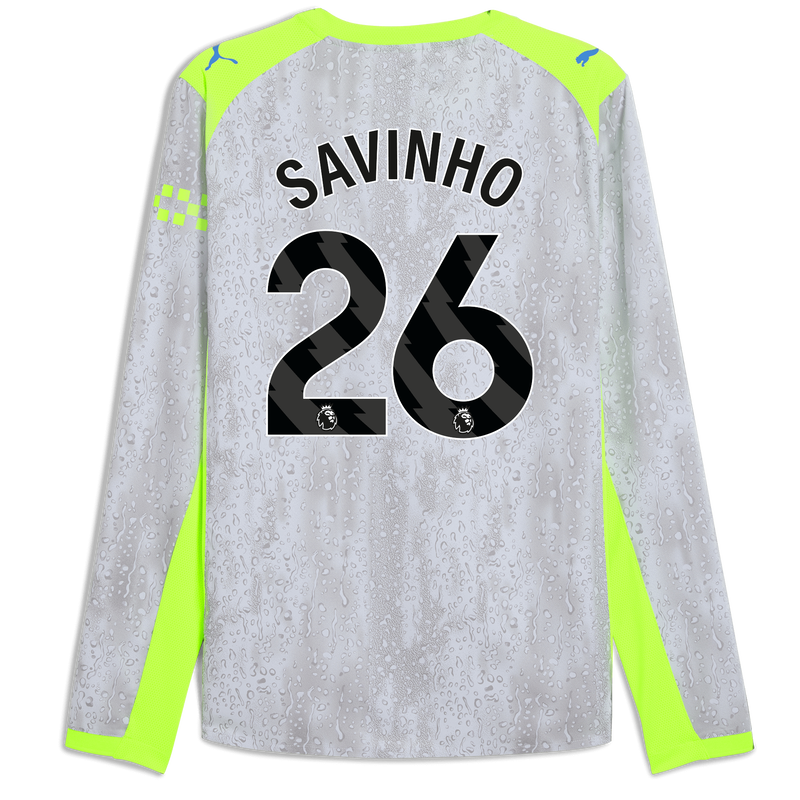 MENS AUTHENTIC Third SHIRT LS-SAVINHO-26-EPL-PL - 