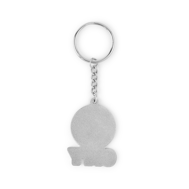 MCFC FW BLACKOUT KEYRING - silver