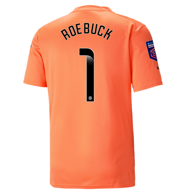 Manchester City Goalkeeper Jersey 22/23 with ROEBUCK 26 printing
