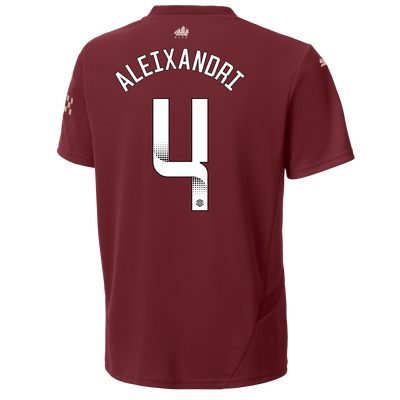 Kids' Manchester City Third Jersey 2024/25 With ALEIXANDRI 4 Printing